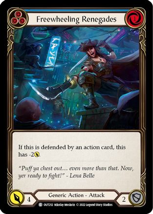 Freewheeling Renegades (Blue) (OUT212) - Outsiders