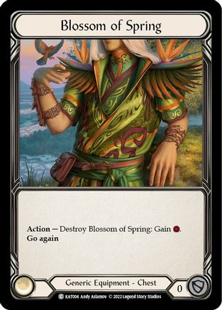 Blossom of Spring (KAT004) - Blitz Deck: Outsiders - Katsu