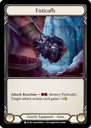 Fisticuffs (KAT005) - Blitz Deck: Outsiders - Katsu