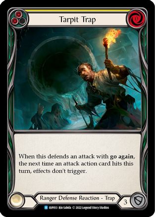 Tarpit Trap (Yellow) (RIP013) - Blitz Deck: Outsiders - Riptide
