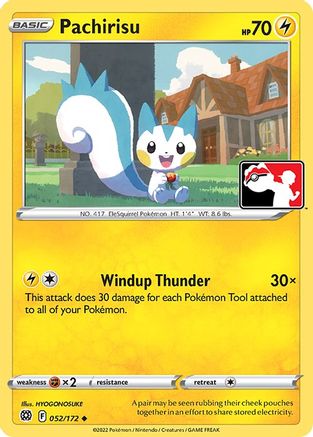 Pachirisu 52 - Prize Pack Series Cards