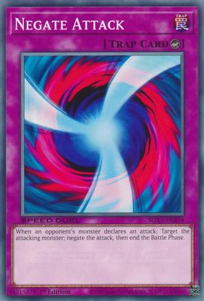Negate Attack (SGX3-ENB18) - Speed Duel GX: Duelists of Shadows 1st Edition - Premium Yugioh Single from Konami - Just $0.23! Shop now at Game Crave Tournament Store