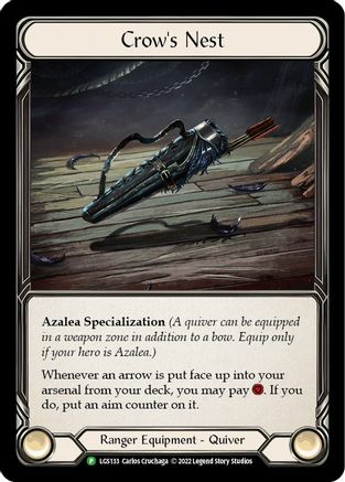 Crow's Nest (LGS133) - Flesh and Blood: Promo Cards Cold Foil
