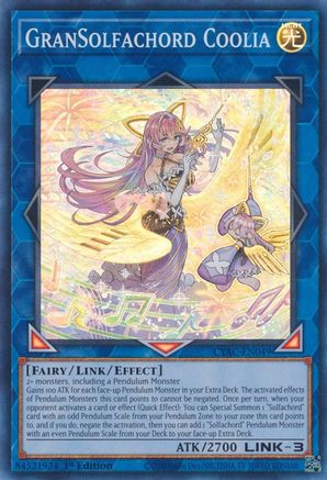 GranSolfachord Coolia (CYAC-EN049) - Cyberstorm Access 1st Edition - Premium Yugioh Single from Konami - Just $0.25! Shop now at Game Crave Tournament Store