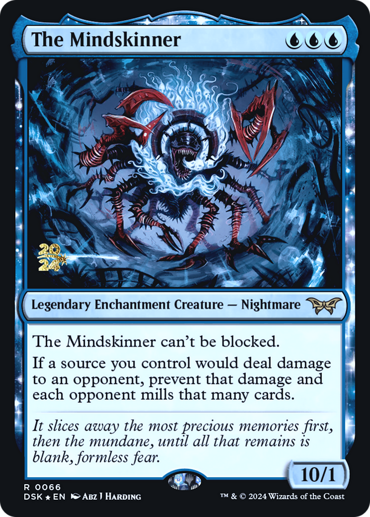 The Mindskinner (PDSK-66S) - Duskmourn: House of Horror Promos Foil - Premium MTG Single from Wizards of the Coast - Just $3.94! Shop now at Game Crave Tournament Store