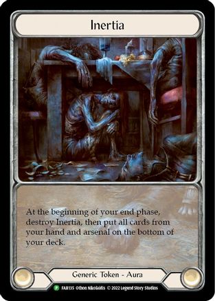 Inertia (FAB135) - Flesh and Blood: Promo Cards Rainbow Foil