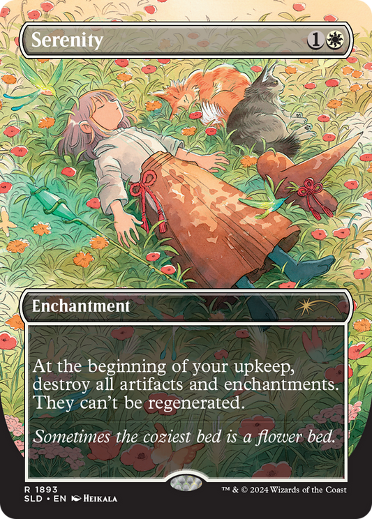 Serenity (SLD-1893) - Secret Lair Drop (Borderless) Foil