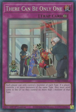 There Can Be Only One (CR) (WISU-EN060) - Wild Survivors 1st Edition - Premium Yugioh Single from Konami - Just $17.58! Shop now at Game Crave Tournament Store