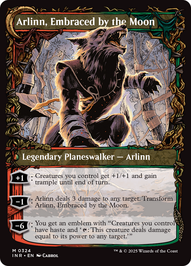 Arlinn Kord // Arlinn, Embraced by the Moon (INR-324) - Innistrad Remastered: (Showcase) Foil