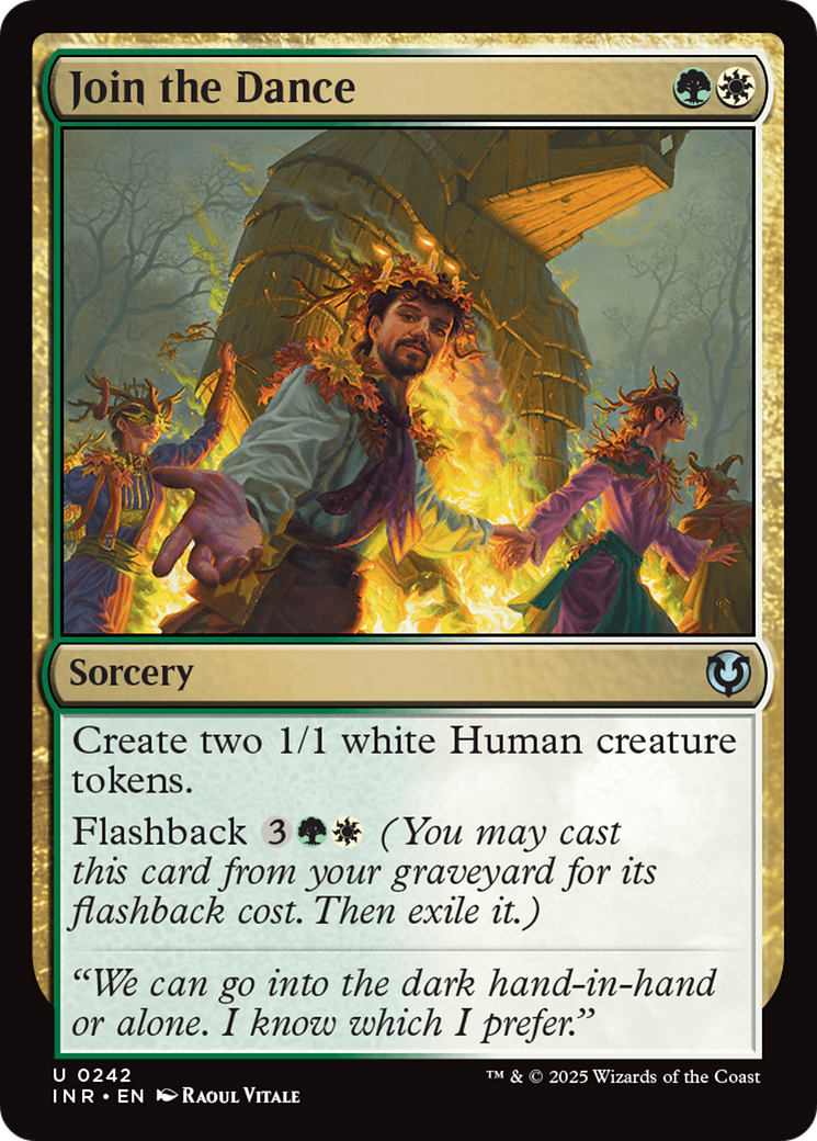Join the Dance (-242) - Innistrad Remastered Foil - Premium MTG Single from Wizards of the Coast - Just $0.25! Shop now at Game Crave Tournament Store