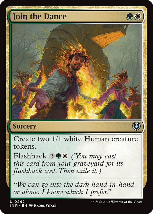 Join the Dance (-242) - Innistrad Remastered Foil - Premium MTG Single from Wizards of the Coast - Just $0.25! Shop now at Game Crave Tournament Store