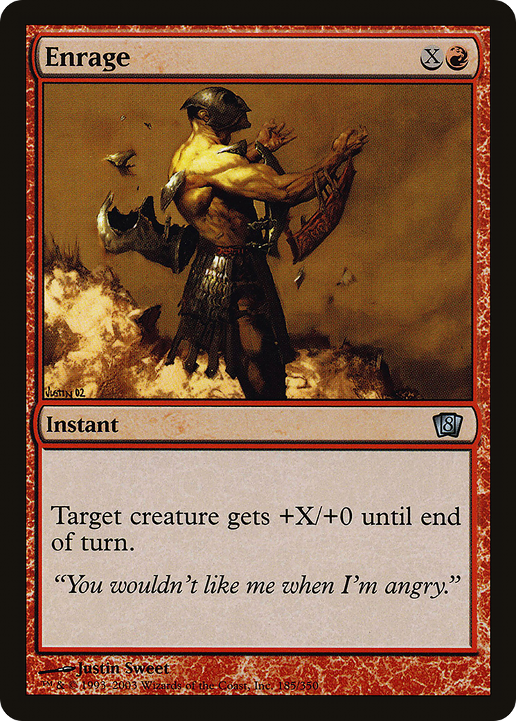 Enrage (8ED-185★) - 8th Edition