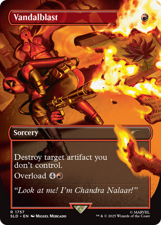 Vandalblast (1757) (SLD-1757) - Secret Lair Drop Series - Premium MTG Single from Wizards of the Coast - Just $0.51! Shop now at Game Crave Tournament Store