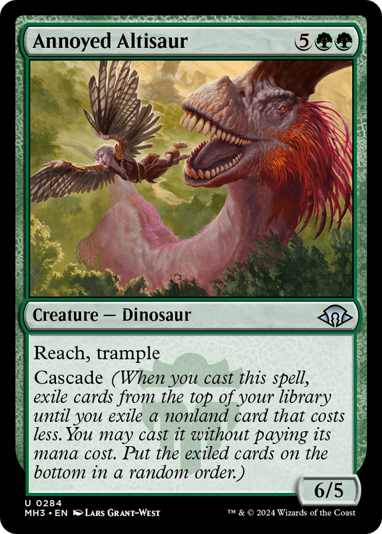 Annoyed Altisaur (MH3-284) - Modern Horizons 3 - Premium MTG Single from Wizards of the Coast - Just $0.25! Shop now at Game Crave Tournament Store