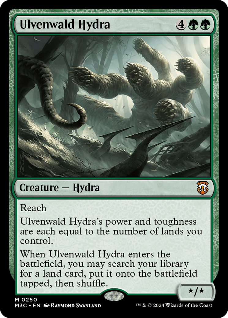 Ulvenwald Hydra (M3C-250) - Modern Horizons 3 Commander Foil - Premium MTG Single from Wizards of the Coast - Just $0.25! Shop now at Game Crave Tournament Store