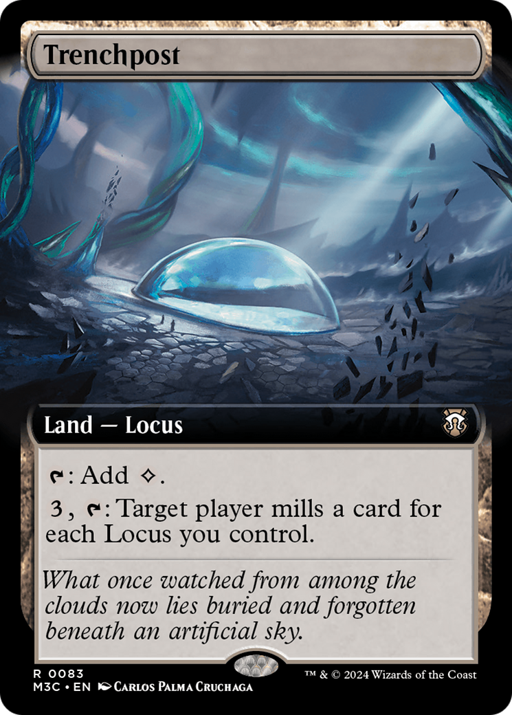 Trenchpost (M3C-083) - Modern Horizons 3 Commander: (Extended Art) - Premium MTG Single from Wizards of the Coast - Just $0.35! Shop now at Game Crave Tournament Store