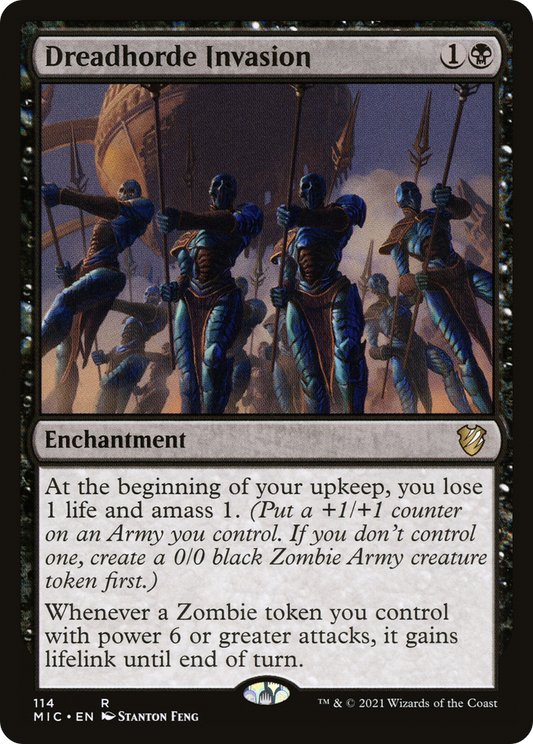 Dreadhorde Invasion (MIC-114) - Midnight Hunt Commander - Premium MTG Single from Wizards of the Coast - Just $0.47! Shop now at Game Crave Tournament Store