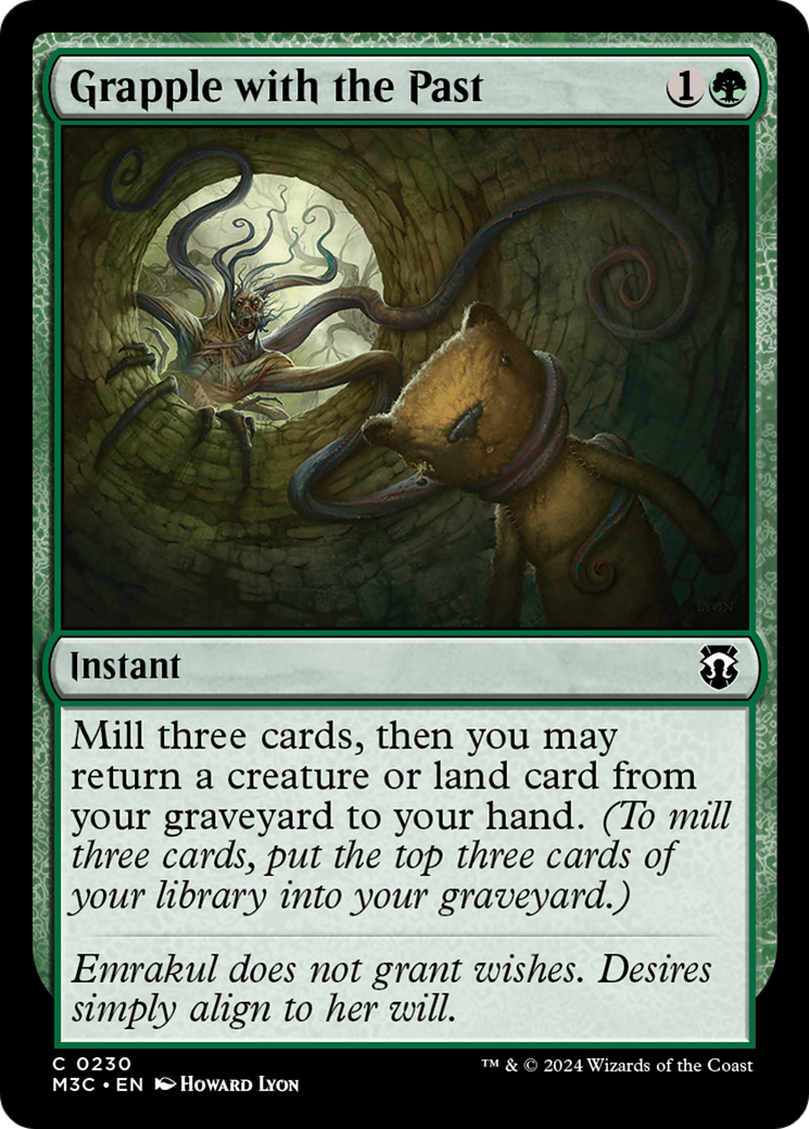 Grapple with the Past (M3C-230) - Modern Horizons 3 Commander Foil - Premium MTG Single from Wizards of the Coast - Just $0.25! Shop now at Game Crave Tournament Store