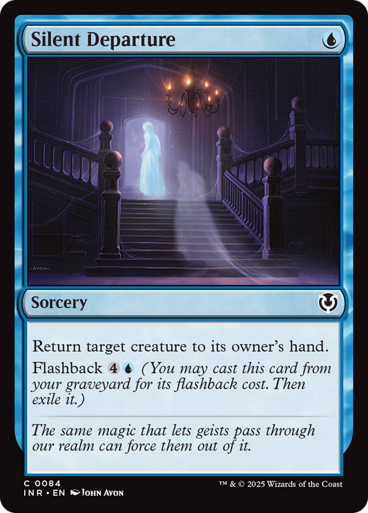 Silent Departure (-084) - Innistrad Remastered Foil - Premium MTG Single from Wizards of the Coast - Just $0.25! Shop now at Game Crave Tournament Store
