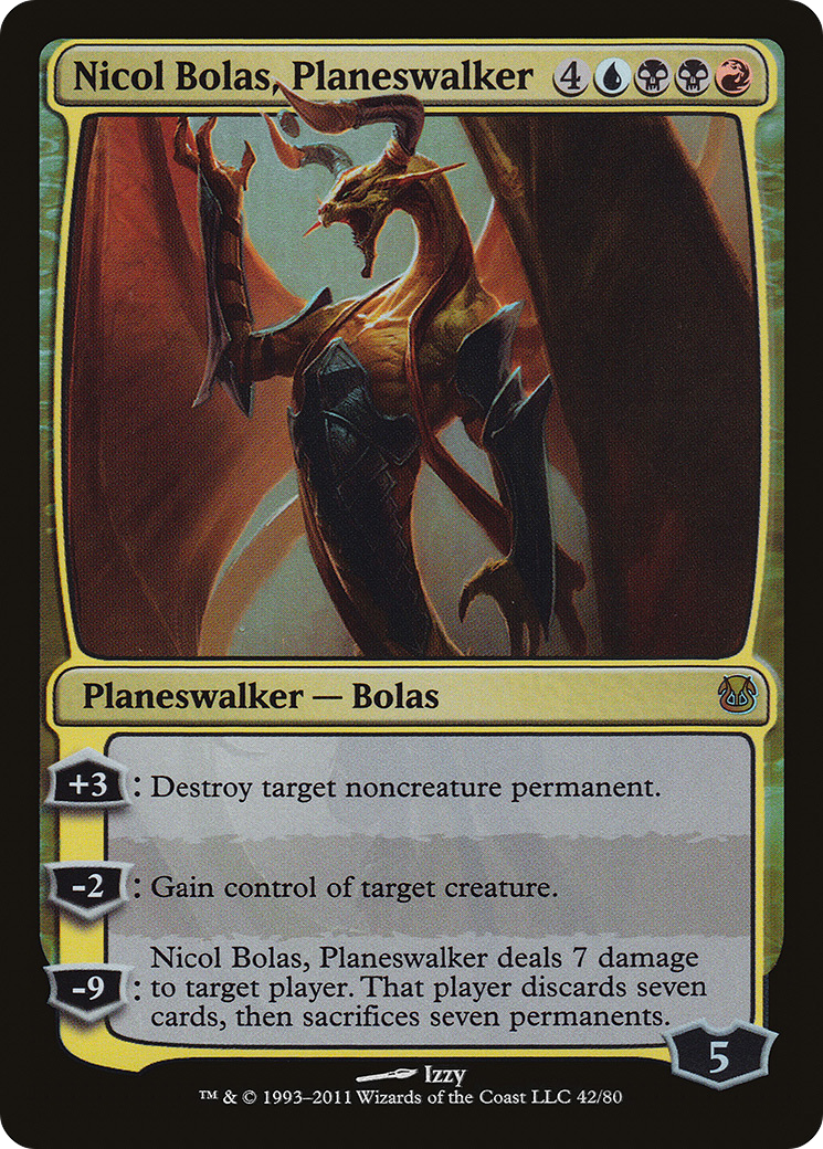 Nicol Bolas, Planeswalker (DDH-042) - Duel Decks: Ajani vs. Nicol Bolas