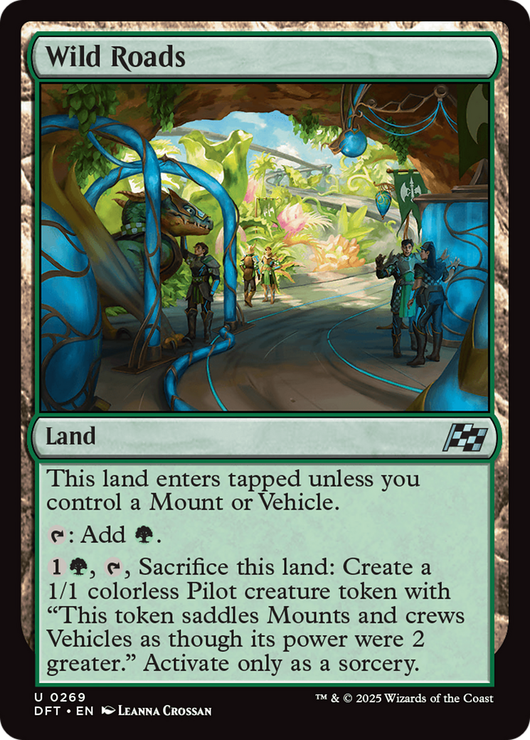 Wild Roads (DFT-269) - Aetherdrift - Premium MTG Single from Wizards of the Coast - Just $0.08! Shop now at Game Crave Tournament Store