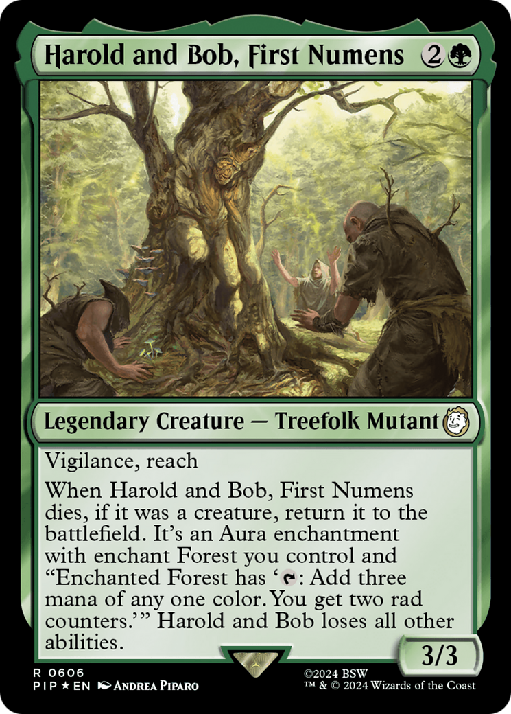 Harold and Bob, First Numens (PIP-606) - Fallout - Premium MTG Single from Wizards of the Coast - Just $0.66! Shop now at Game Crave Tournament Store