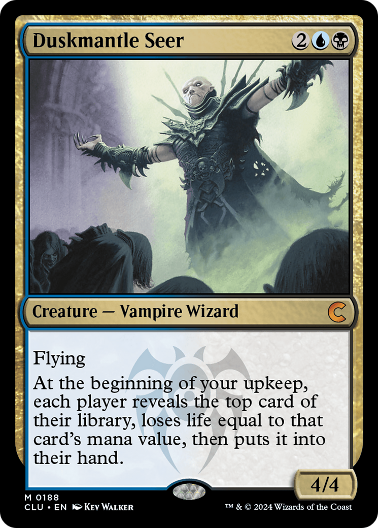 Duskmantle Seer (CLU-188) - Ravnica: Clue Edition - Premium MTG Single from Wizards of the Coast - Just $0.25! Shop now at Game Crave Tournament Store