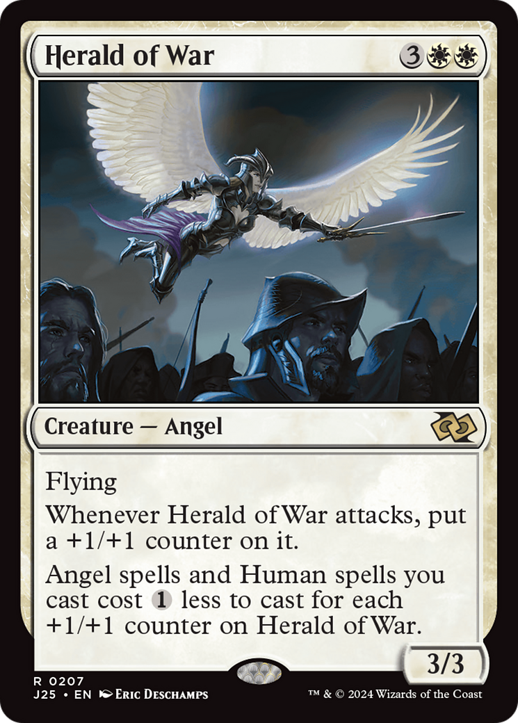Herald of War (J25-207) - Foundations Jumpstart - Premium MTG Single from Wizards of the Coast - Just $2.32! Shop now at Game Crave Tournament Store
