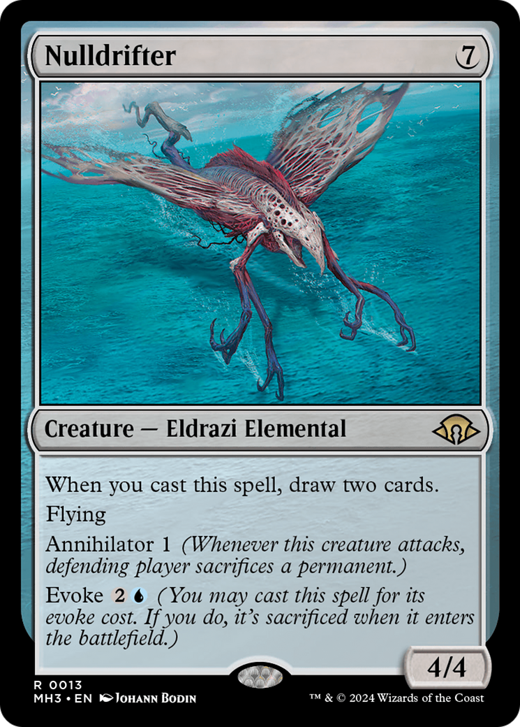 Nulldrifter (MH3-013) - Modern Horizons 3 Foil - Premium MTG Single from Wizards of the Coast - Just $1.65! Shop now at Game Crave Tournament Store