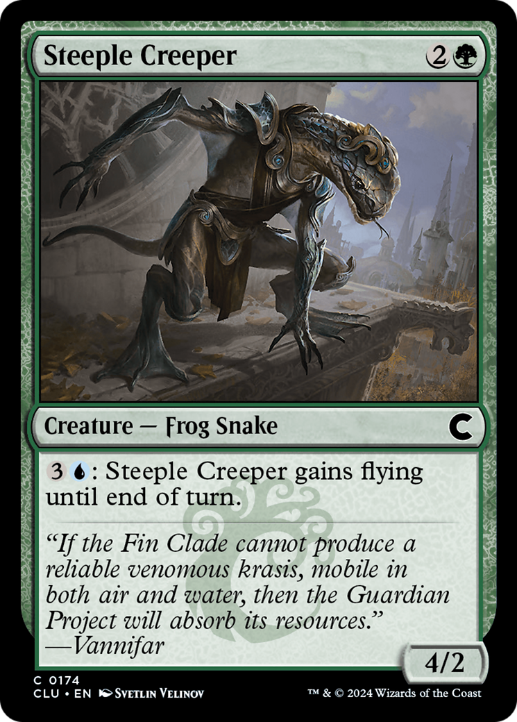 Steeple Creeper (CLU-174) - Ravnica: Clue Edition - Premium MTG Single from Wizards of the Coast - Just $0.25! Shop now at Game Crave Tournament Store