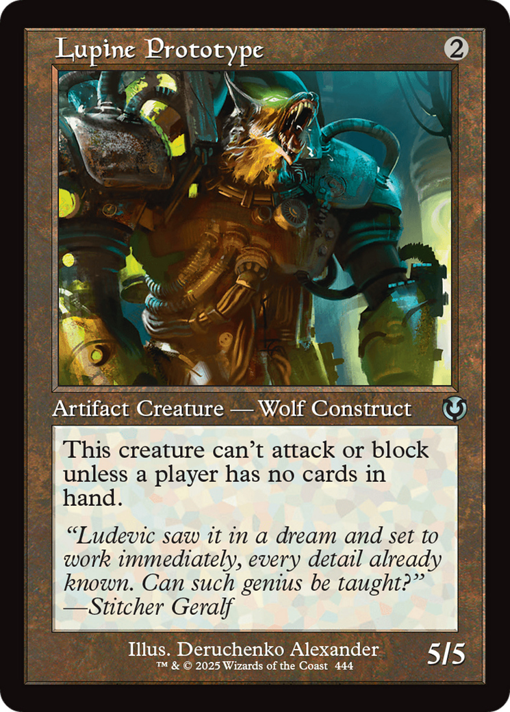 Lupine Prototype (Retro Frame) (-444) - Innistrad Remastered - Premium MTG Single from Wizards of the Coast - Just $0.25! Shop now at Game Crave Tournament Store
