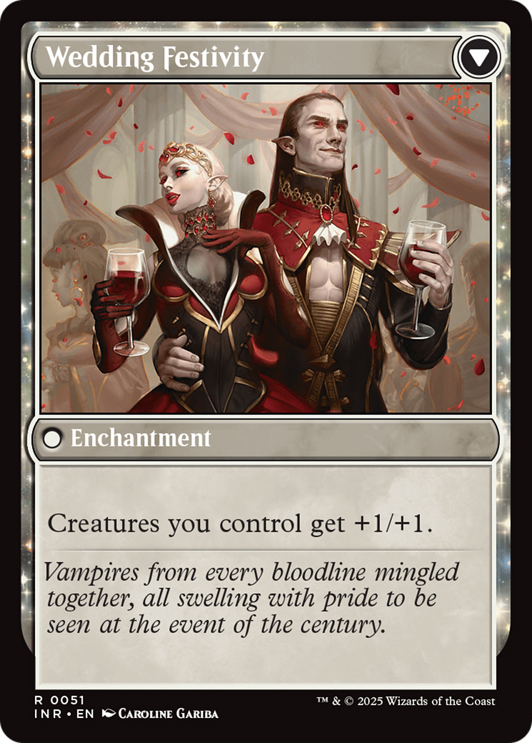 Wedding Announcement (INR-051) - Innistrad Remastered: (enchantment) Foil