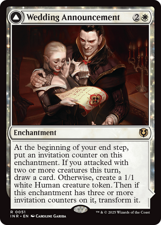 Wedding Announcement // Wedding Festivity (-051) - Innistrad Remastered - Premium MTG Single from Wizards of the Coast - Just $0.31! Shop now at Game Crave Tournament Store