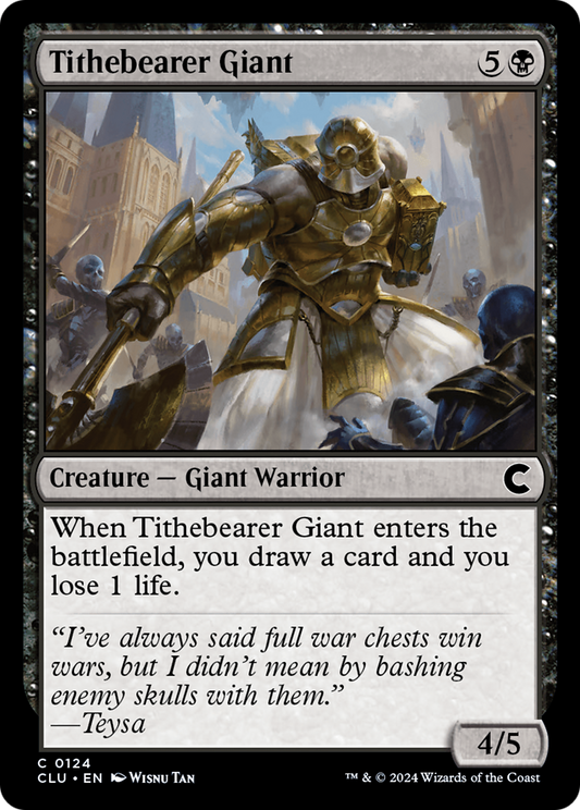 Tithebearer Giant (CLU-124) - Ravnica: Clue Edition - Premium MTG Single from Wizards of the Coast - Just $0.25! Shop now at Game Crave Tournament Store