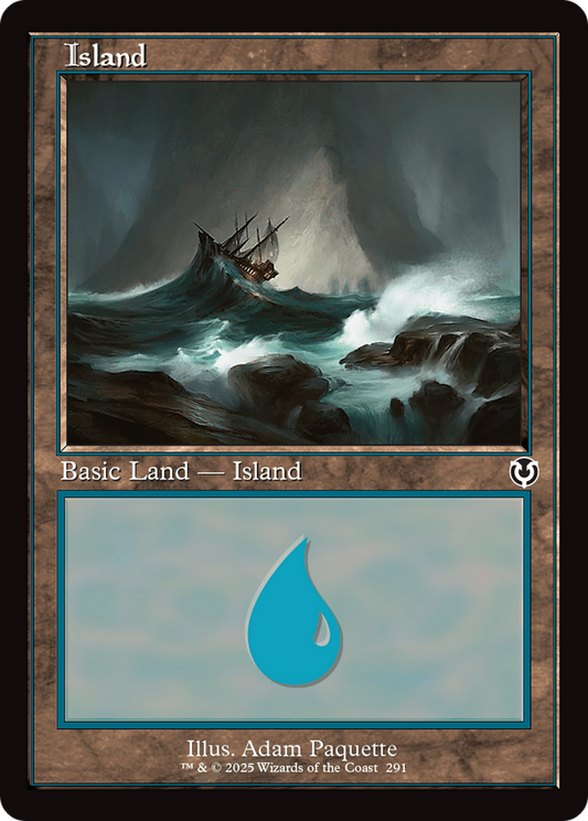 Island (291) (Retro Frame) (-291) - Innistrad Remastered Foil - Premium MTG Single from Wizards of the Coast - Just $0.26! Shop now at Game Crave Tournament Store