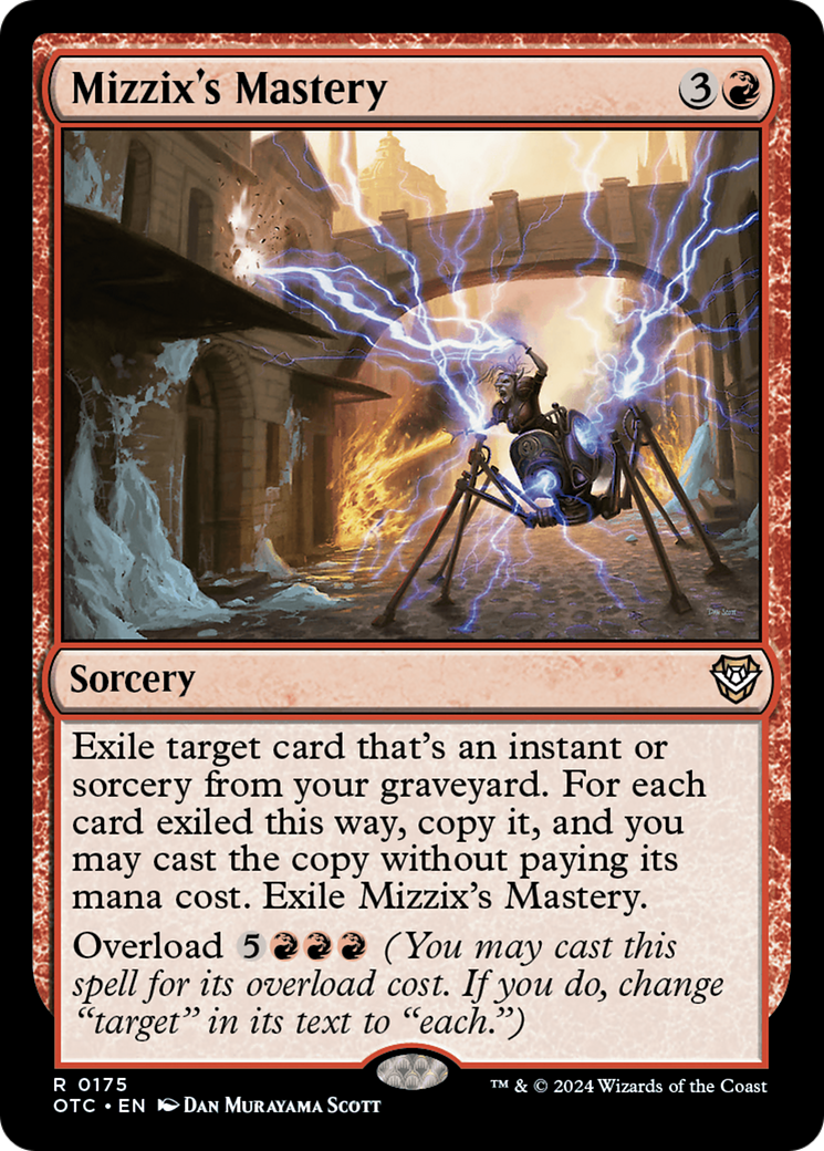 Mizzix's Mastery (OTC-175) - Outlaws of Thunder Junction Commander - Premium MTG Single from Wizards of the Coast - Just $1.07! Shop now at Game Crave Tournament Store
