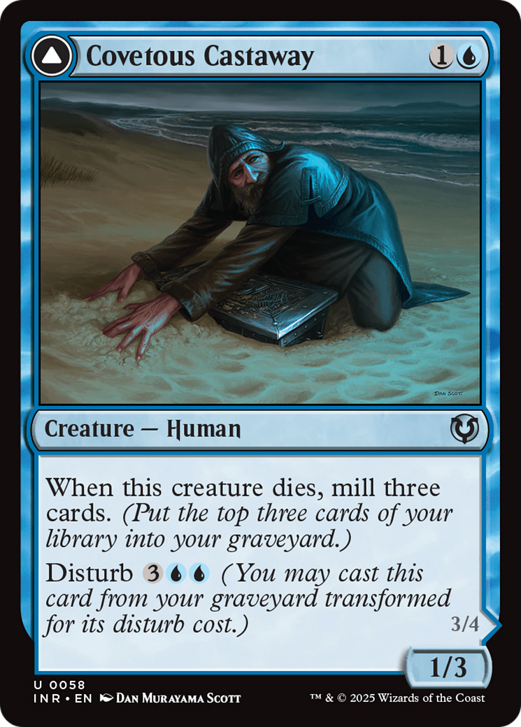 Covetous Castaway (-058) - Innistrad Remastered - Premium MTG Single from Wizards of the Coast - Just $0.25! Shop now at Game Crave Tournament Store