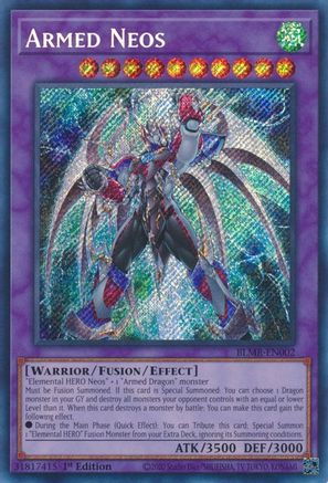 Armed Neos (BLMR-EN002) - Battles of Legend: Monstrous Revenge 1st Edition - Premium Yugioh Single from Konami - Just $2.14! Shop now at Game Crave Tournament Store