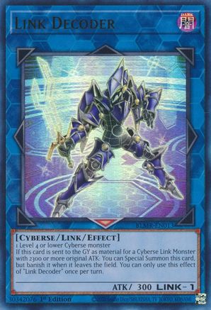 Link Decoder (BLMR-EN013) - Battles of Legend: Monstrous Revenge 1st Edition - Premium Yugioh Single from Konami - Just $0.26! Shop now at Game Crave Tournament Store