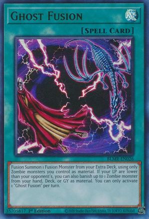 Ghost Fusion (BLMR-EN026) - Battles of Legend: Monstrous Revenge 1st Edition - Premium Yugioh Single from Konami - Just $0.30! Shop now at Game Crave Tournament Store