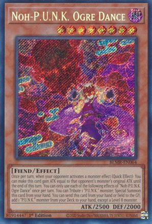 Noh-P.U.N.K. Ogre Dance (BLMR-EN064) - Battles of Legend: Monstrous Revenge 1st Edition - Premium Yugioh Single from Konami - Just $0.59! Shop now at Game Crave Tournament Store