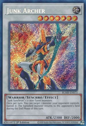 Junk Archer (BLMR-EN073) - Battles of Legend: Monstrous Revenge 1st Edition - Premium Yugioh Single from Konami - Just $0.33! Shop now at Game Crave Tournament Store