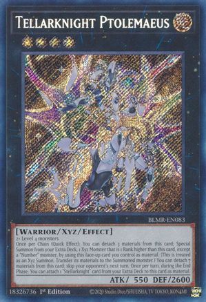 Tellarknight Ptolemaeus (BLMR-EN083) - Battles of Legend: Monstrous Revenge 1st Edition - Premium Yugioh Single from Konami - Just $0.25! Shop now at Game Crave Tournament Store
