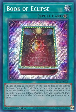 Book of Eclipse (BLMR-EN090) - Battles of Legend: Monstrous Revenge 1st Edition - Premium Yugioh Single from Konami - Just $0.90! Shop now at Game Crave Tournament Store