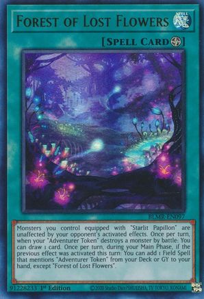 Forest of Lost Flowers (BLMR-EN097) - Battles of Legend: Monstrous Revenge 1st Edition - Premium Yugioh Single from Konami - Just $0.25! Shop now at Game Crave Tournament Store