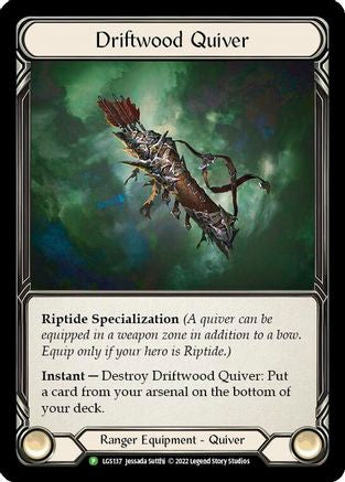 Driftwood Quiver - LGS137 (LGS137) - Flesh and Blood: Promo Cards Cold Foil