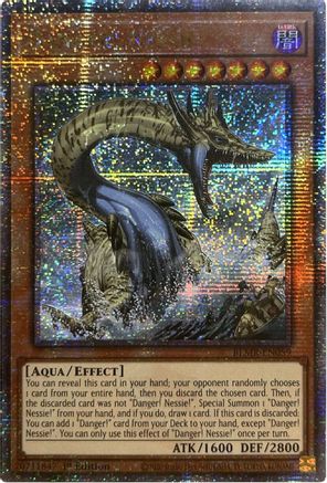 Danger! Nessie! (Quarter Century Secret Rare) (BLMR-EN059) - Battles of Legend: Monstrous Revenge 1st Edition - Premium Yugioh Single from Konami - Just $39.58! Shop now at Game Crave Tournament Store