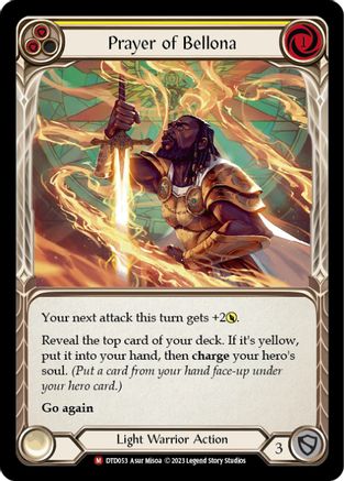 Prayer of Bellona (DTD053) - Dusk till Dawn Rainbow Foil