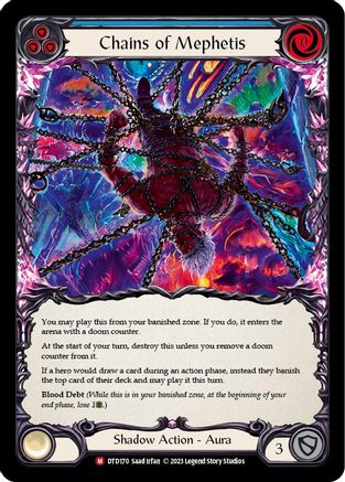 Chains of Mephetis (DTD170) - Dusk till Dawn Rainbow Foil