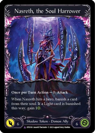 Nasreth, the Soul Harrower (Marvel) (DTD193-CF) - Dusk till Dawn Cold Foil